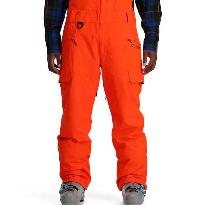 Pants Mens Spyder Terrain Bib 8211 Twisted Orange