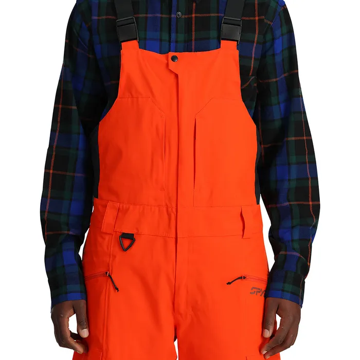 Pants Mens Spyder Terrain Bib 8211 Twisted Orange