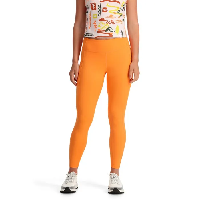 Pants Womens Spyder Follow Me Trek Legging 8211 Orange Glow