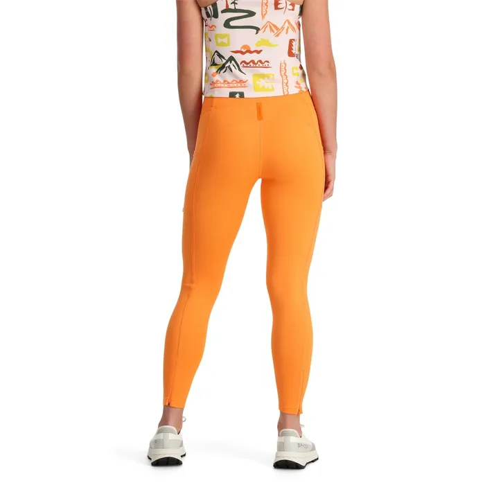 Pants Womens Spyder Follow Me Trek Legging 8211 Orange Glow