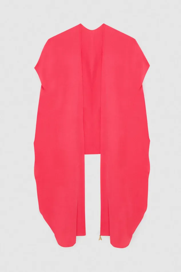 Patrizia Pepe Crepe Stole Pink Poison Orchid Accessories