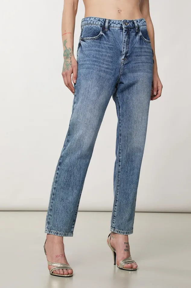 Patrizia Pepe Grey Ecosustainable Jeans Vintage Wash Apparel Jeans