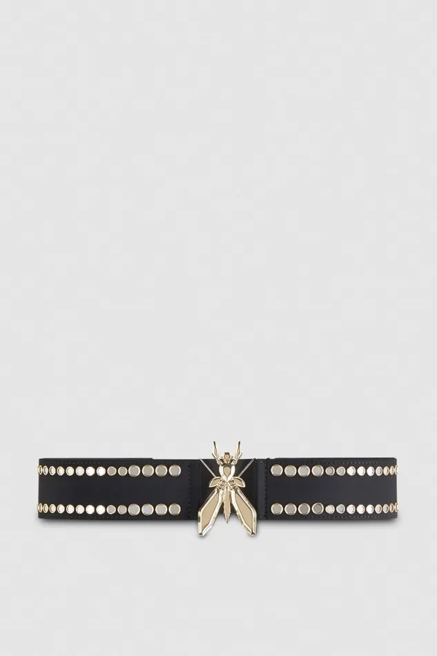 Patrizia Pepe Jersey Highwaisted Belt Black Nero Accessories