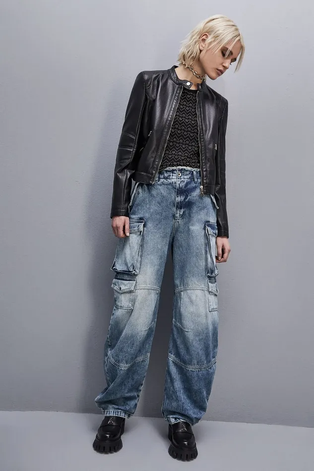 Patrizia Pepe Jersey Top With Rhinestones Black Nero Apparel Tops