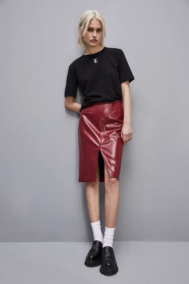 Patrizia Pepe Organic Cotton Tshirt Black Nero Apparel TShirts