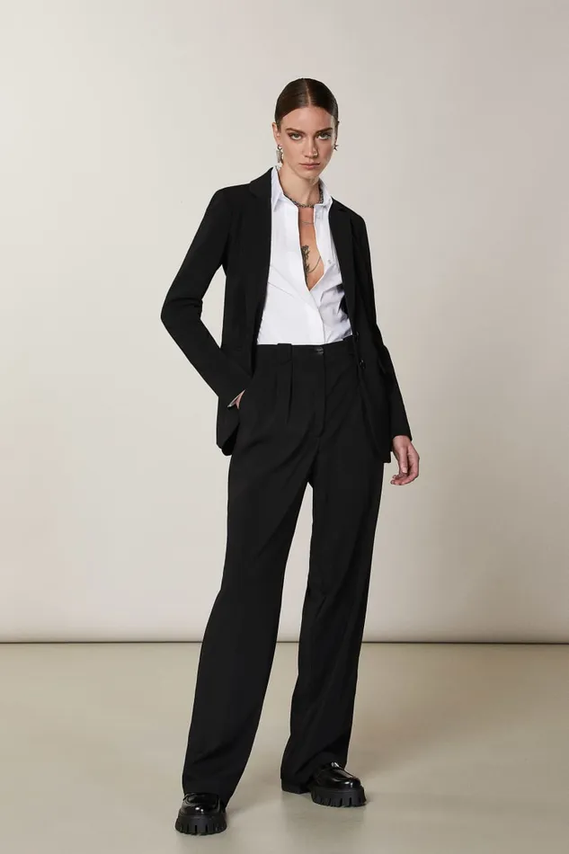 Patrizia Pepe White Shirt Bodysuit Bianco Ottico Apparel Shirts