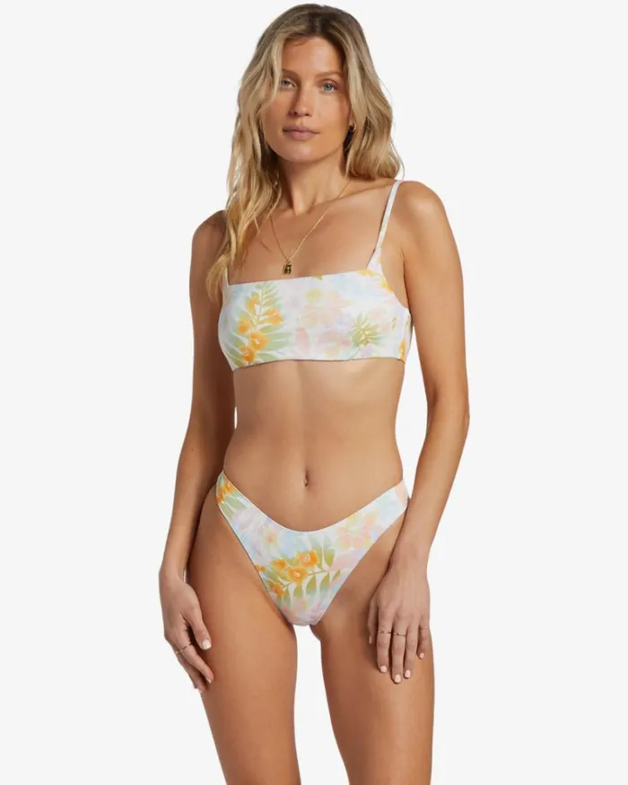 Peaceful Palms Skimpy Hike Bikini Bottom Multi Women Billabong Bikinis