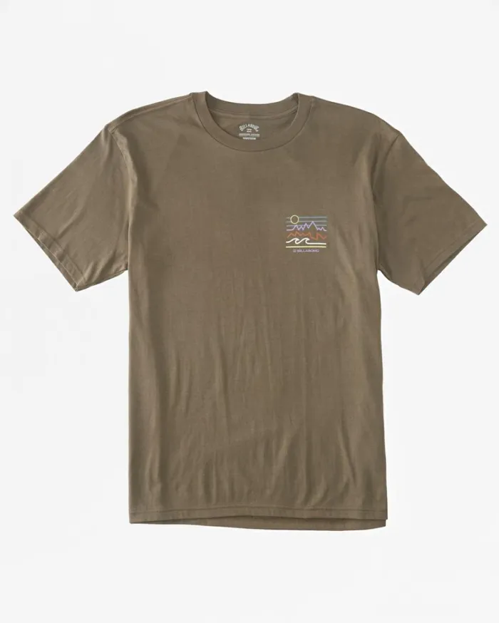 Peak TShirt Bark Men Billabong TShirts