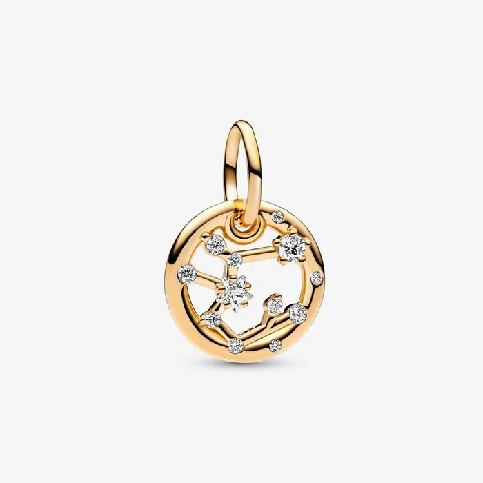 Pendant Necklaces Women Pandora 14K Gold Plated Sagittarius Zodiac Necklace