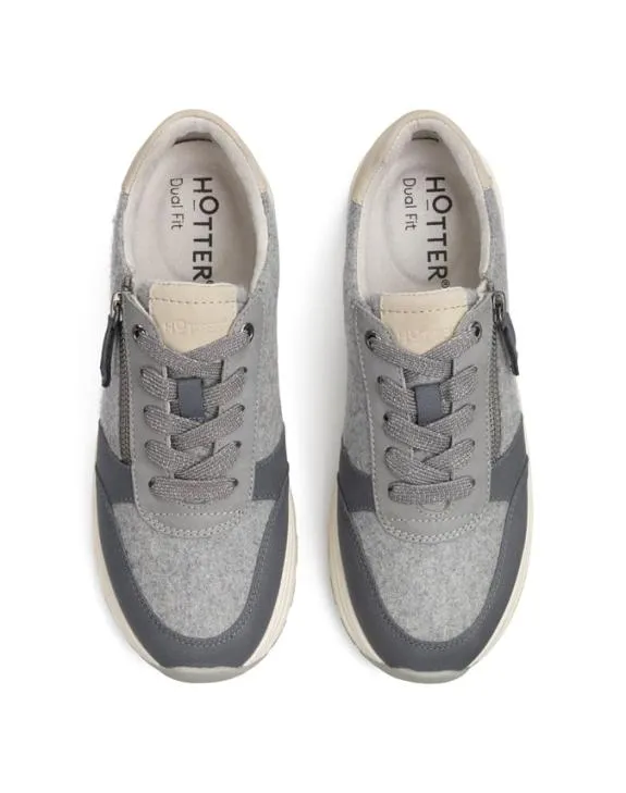 Phase Trainers Grey Women Hotter Active Trainers