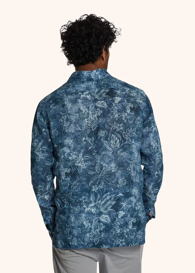 POSITANO 8211 SHIRT LINEN Men Kiton Shirts POSITANO 8211 SHIRT LINEN Men Kiton Shirts