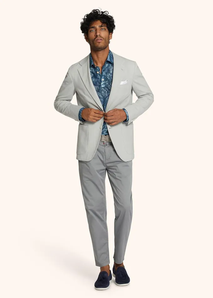 POSITANO 8211 SHIRT LINEN Men Kiton Shirts POSITANO 8211 SHIRT LINEN Men Kiton Shirts