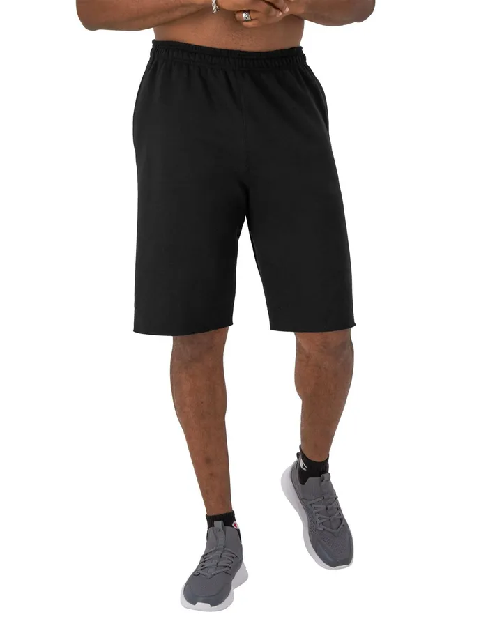 Powerblend Shorts Big and Tall Black Men Champion Shorts