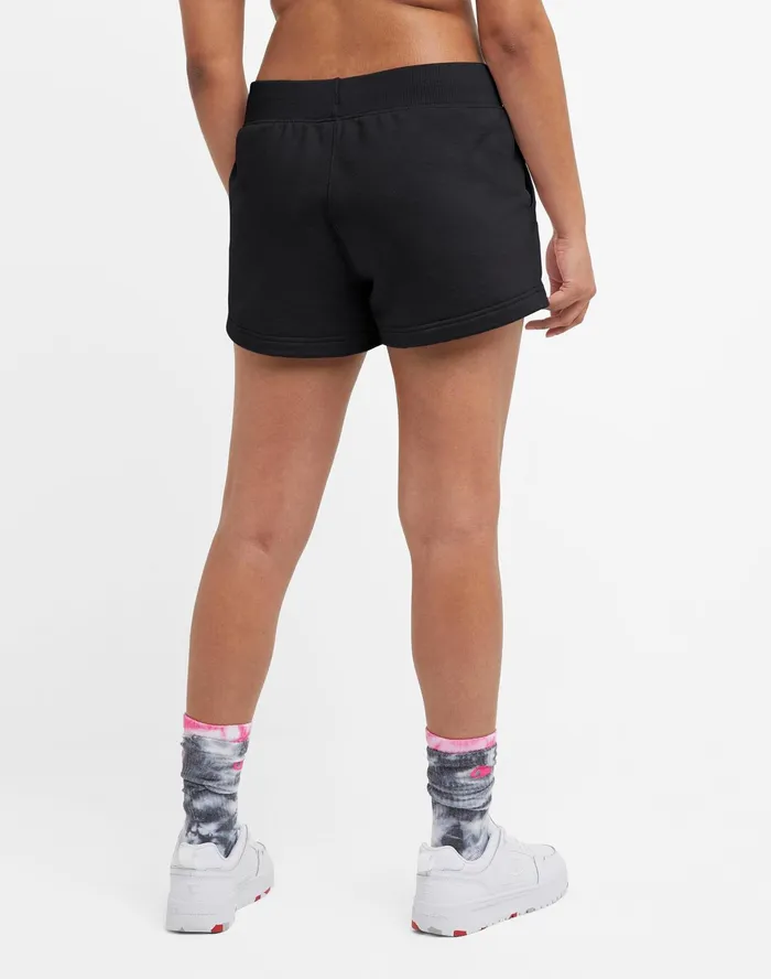 Powerblend Shorts C Logo 35034 Black Women Champion Shorts