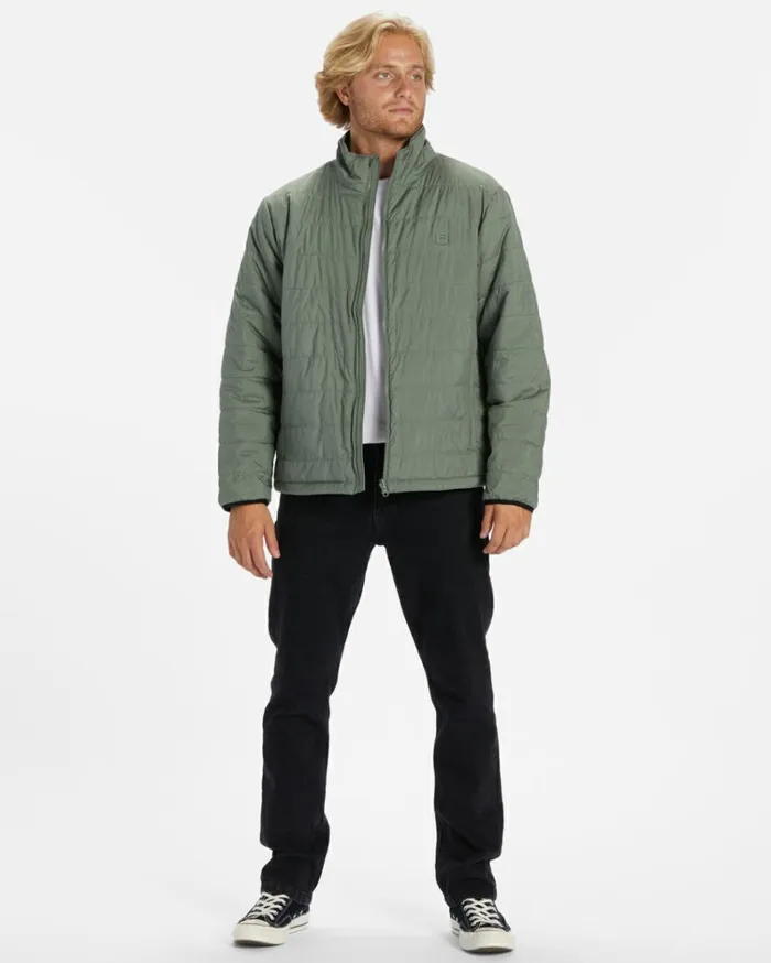 Prism Mock Quilted Jacket Surplus Men Billabong Jackets