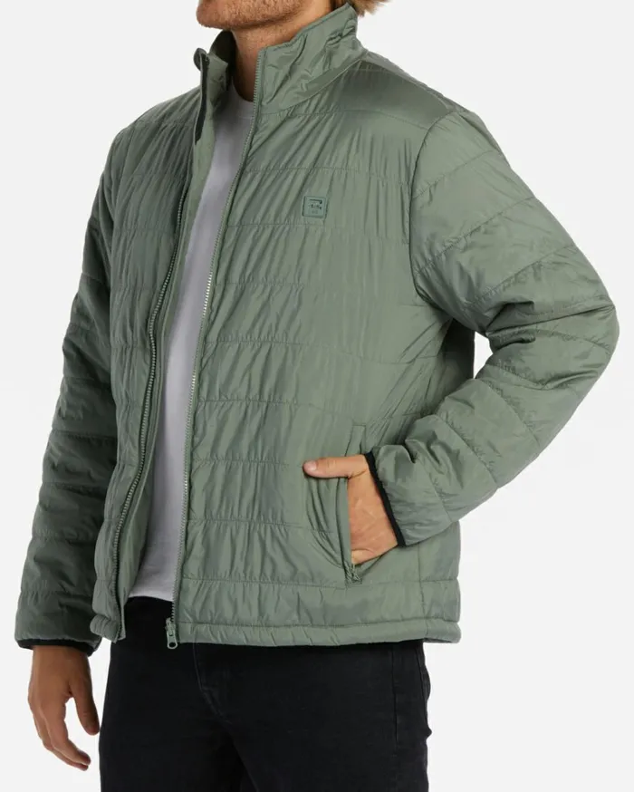 Prism Mock Quilted Jacket Surplus Men Billabong Jackets