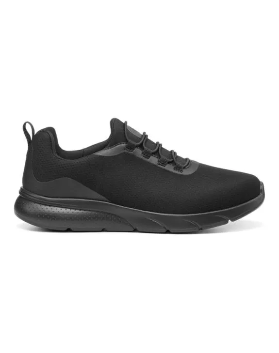 Pursuit Trainers Black Women Hotter Walking Trainers
