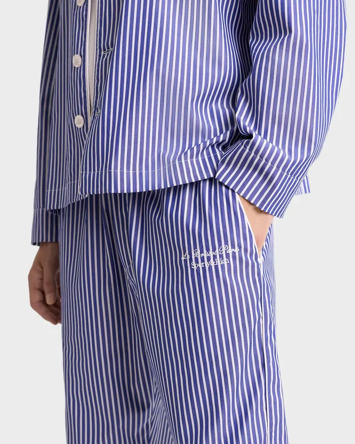 Pyjamas Women Sporty and Rich Faubourg Pyjama Bottom 8211 NavyWhite