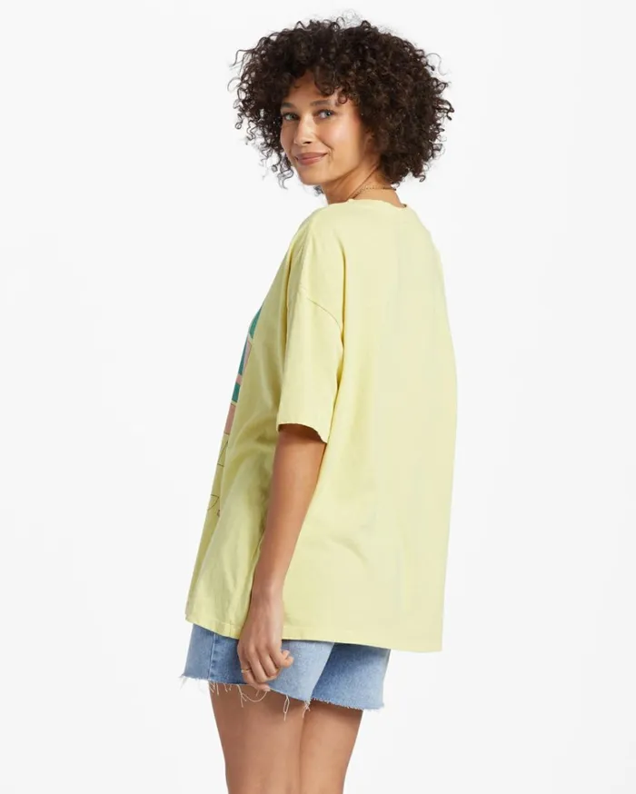Rainbow Skies TShirt Limelight Women Billabong Graphic Tees and Tanks