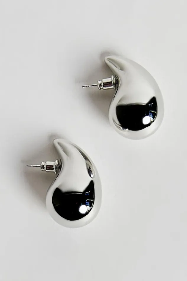 Renner Earrings 8211 Teardrop Statement Earrings In Silver Women Showpo Earrings