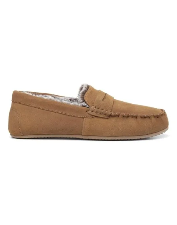 Rest Slippers Tan Mens Hotter Slippers