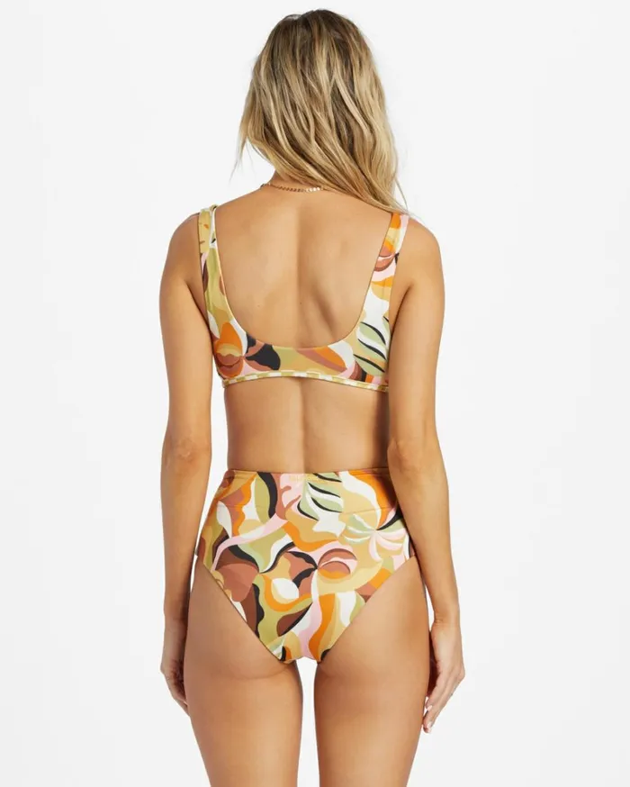 Return To Paradise Rev Ava Tnk Bikini Top Multi Women Billabong Bikinis