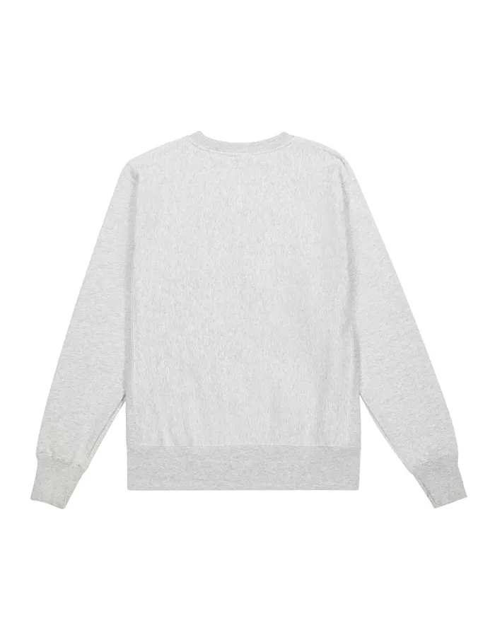 Reverse Weave Crewneck Hydra Sport Nautical Flags Silver Grey Men Champion Hoodies and Sweatshirts