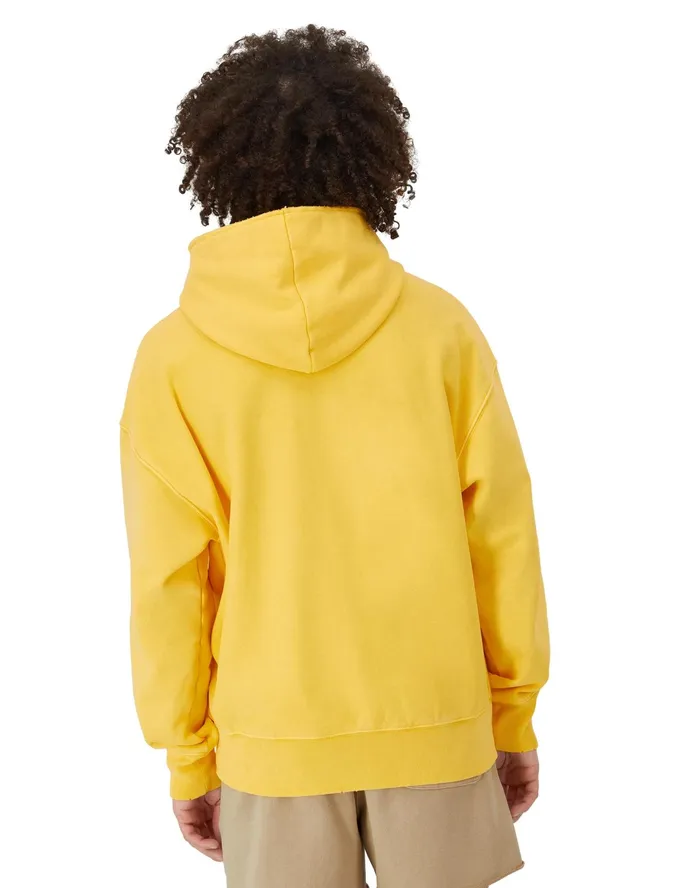 Reverse Weave Crossover Hoodie Ink Stamped Time Capsule Team Gold Men Champion Hoodies and Sweatshirts