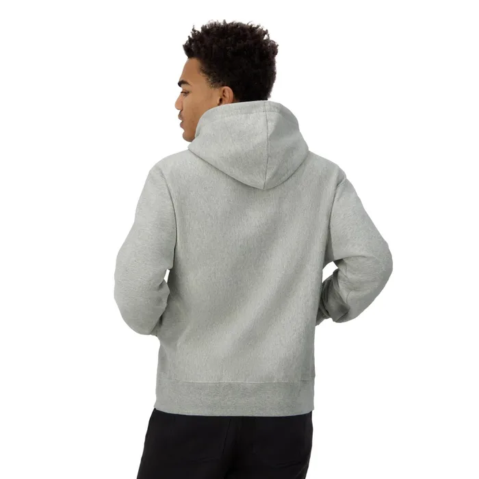 Reverse Weave Hoodie C Logo Oxford Grey MenWomen Champion Hoodies and Sweatshirts