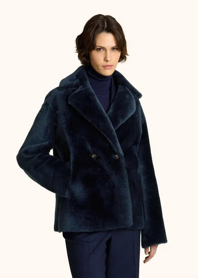 REVERSIBLE SHEARLING JACKET Women Kiton Outerwear REVERSIBLE SHEARLING JACKET Women Kiton Outerwear