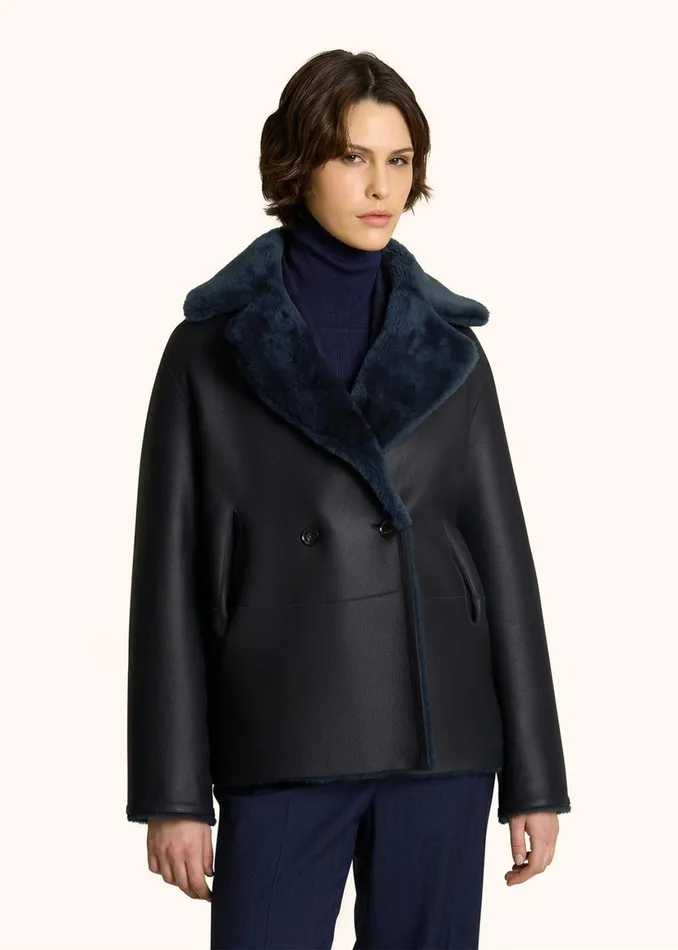 REVERSIBLE SHEARLING JACKET Women Kiton Outerwear REVERSIBLE SHEARLING JACKET Women Kiton Outerwear