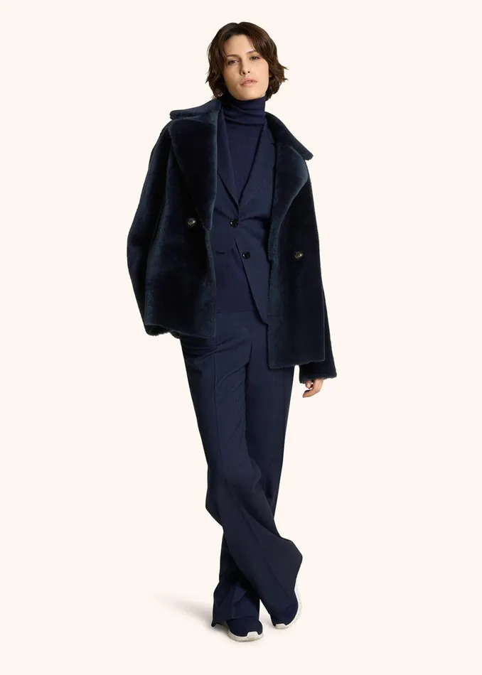 REVERSIBLE SHEARLING JACKET Women Kiton Outerwear REVERSIBLE SHEARLING JACKET Women Kiton Outerwear