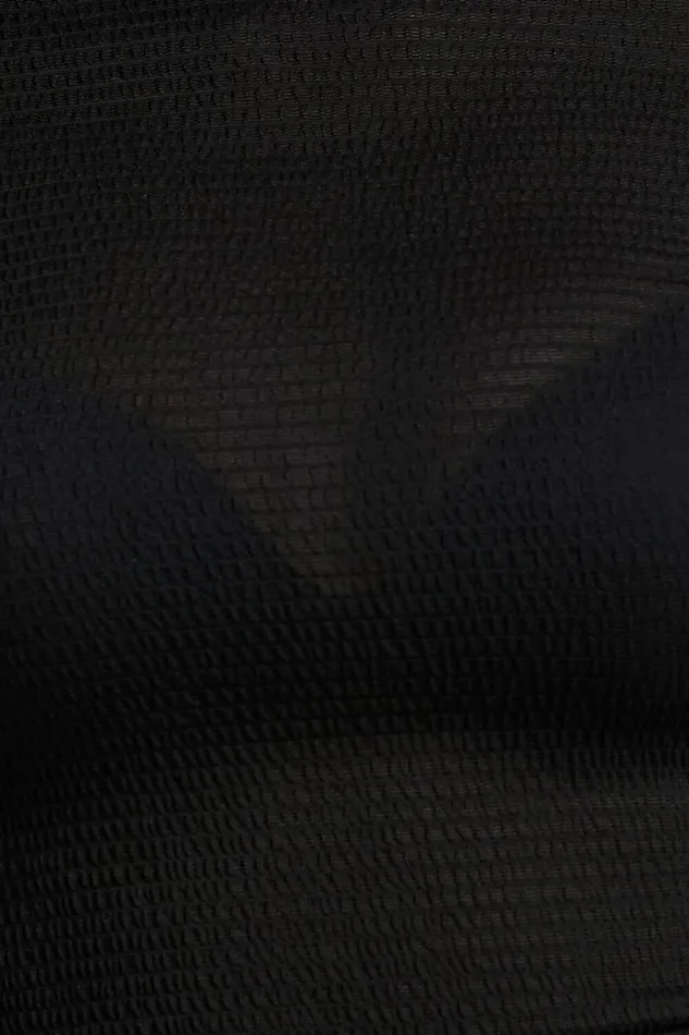 Rhialyn Top 8211 Long Sleeve Sheer Top In Black Women Showpo Tops