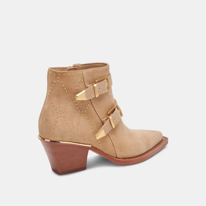 Ronnie Booties Camel Suede Women Dolce Vita Boots and Booties