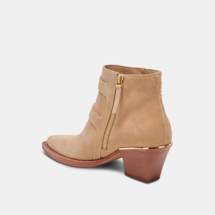 Ronnie Booties Camel Suede Women Dolce Vita Boots and Booties