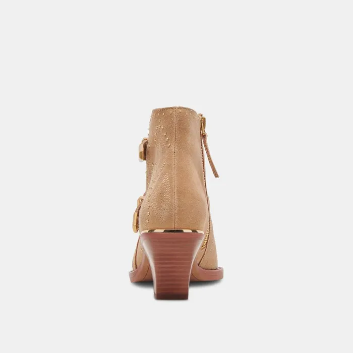 Ronnie Booties Camel Suede Women Dolce Vita Boots and Booties