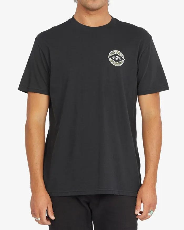 Rotor Arch Short Sleeve TShirt Black Men Billabong TShirts
