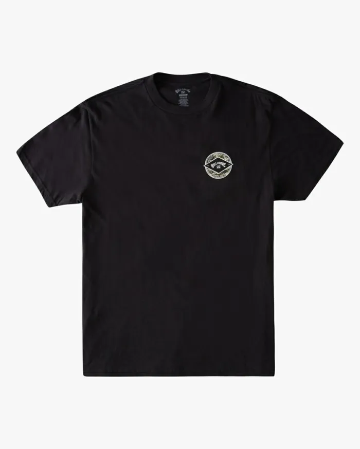 Rotor Arch Short Sleeve TShirt Black Men Billabong TShirts