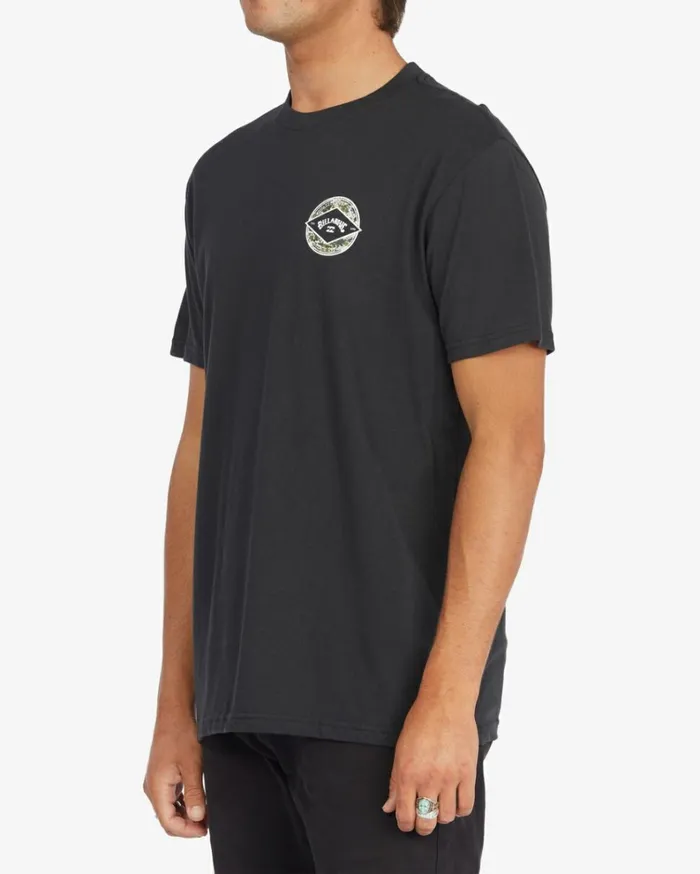 Rotor Arch Short Sleeve TShirt Black Men Billabong TShirts