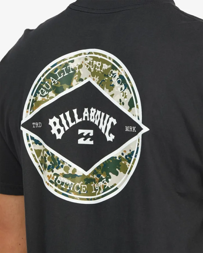 Rotor Arch Short Sleeve TShirt Black Men Billabong TShirts