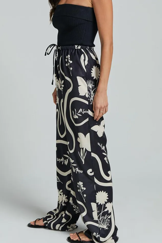Runaway The Label 8211 Leo Pant In BlackSand Women Showpo Pants