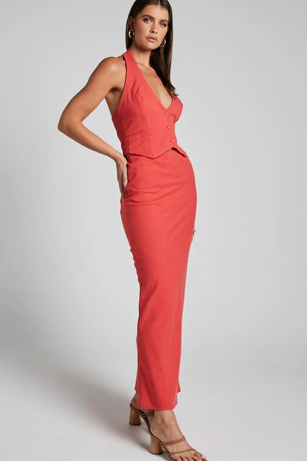 Runaway The Label 8211 Saphira Maxi Skirt In JAFFA Women Showpo Skirts