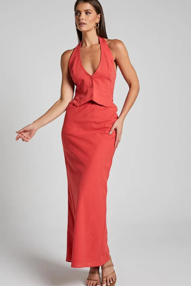 Runaway The Label 8211 Saphira Maxi Skirt In JAFFA Women Showpo Skirts