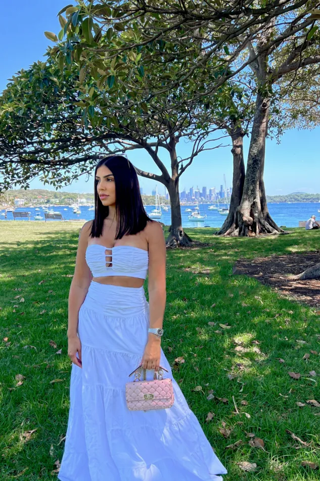 Runaway The Label Crops TAHOE TOP White 8211 Women Runaway The Label Crops TAHOE TOP White 8211 Women