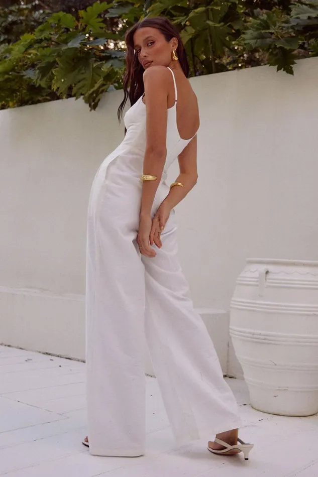Runaway The Label Jumpsuits CALISTANA JUMPSUIT White 8211 Women