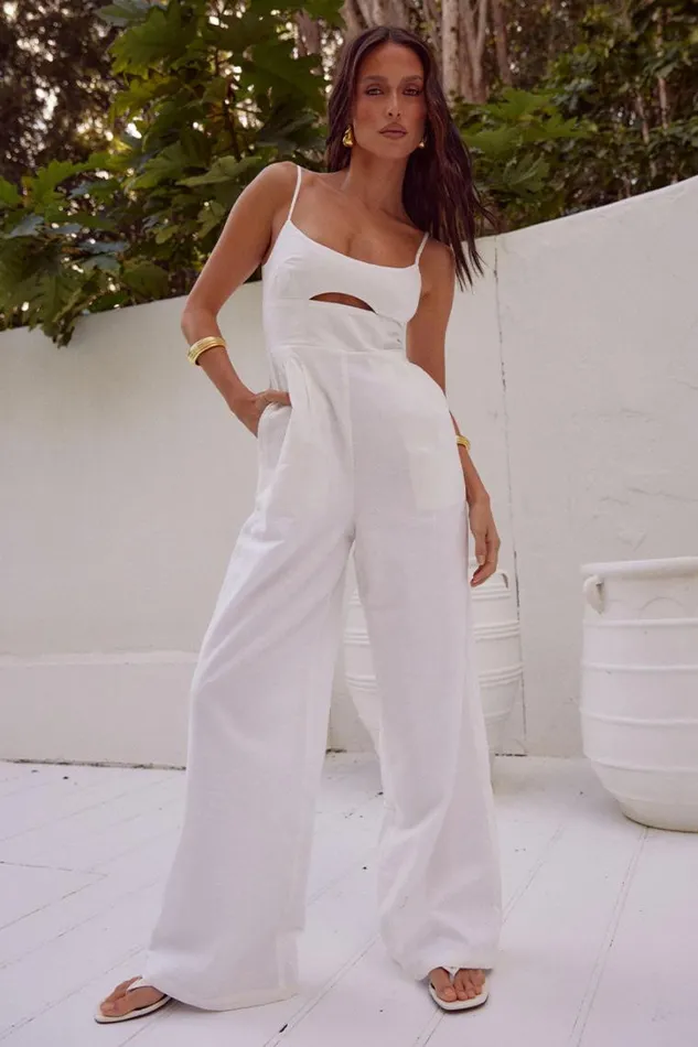 Runaway The Label Jumpsuits CALISTANA JUMPSUIT White 8211 Women
