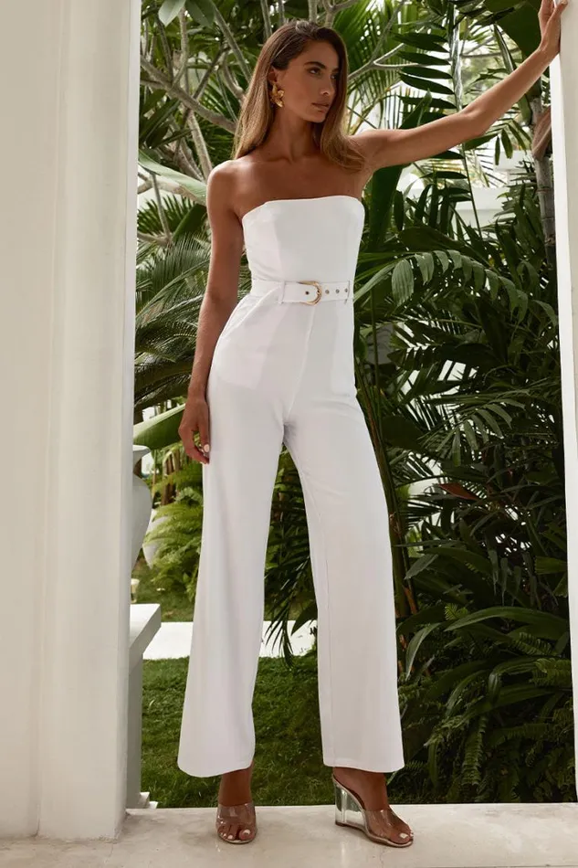 Runaway The Label Jumpsuits LOXANA JUMPSUIT White 8211 Women