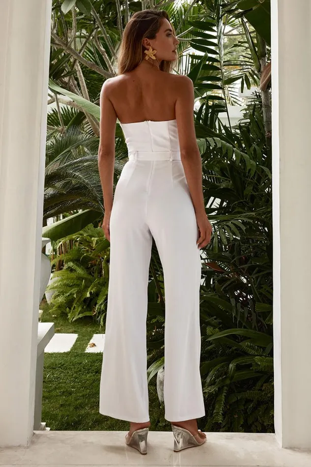 Runaway The Label Jumpsuits LOXANA JUMPSUIT White 8211 Women
