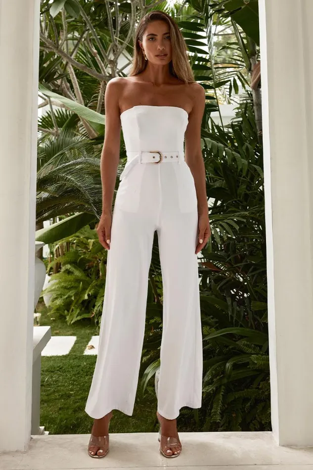 Runaway The Label Jumpsuits LOXANA JUMPSUIT White 8211 Women