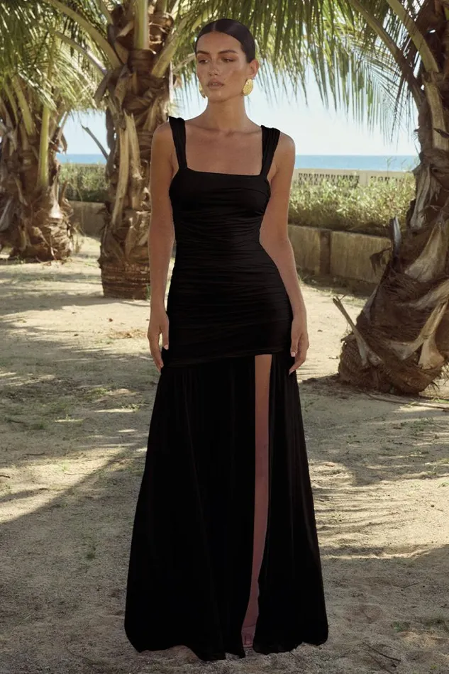 Runaway The Label Maxi Dresses CARLY MAXI DRESS Black 8211 Women